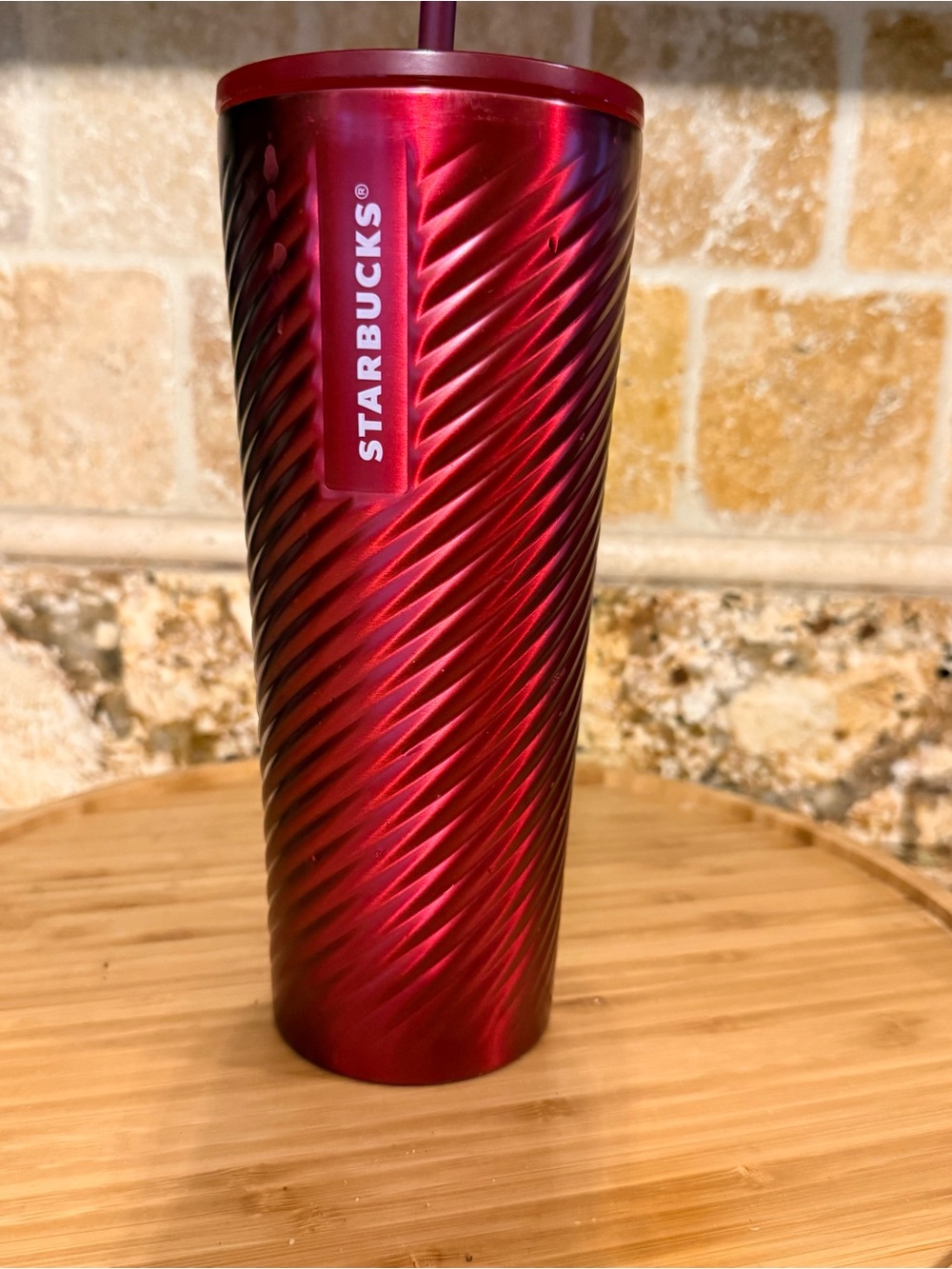Starbucks textured cup